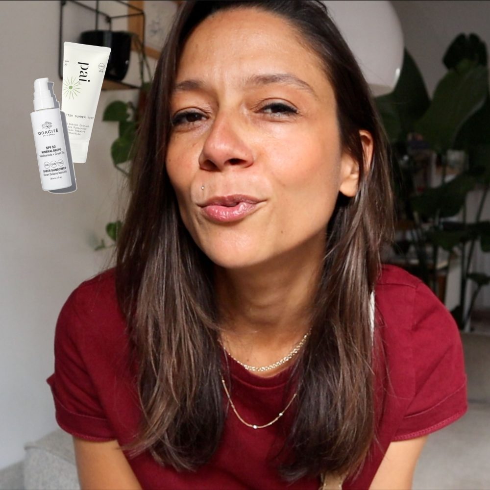 Crèmes solaires routine soins skincare